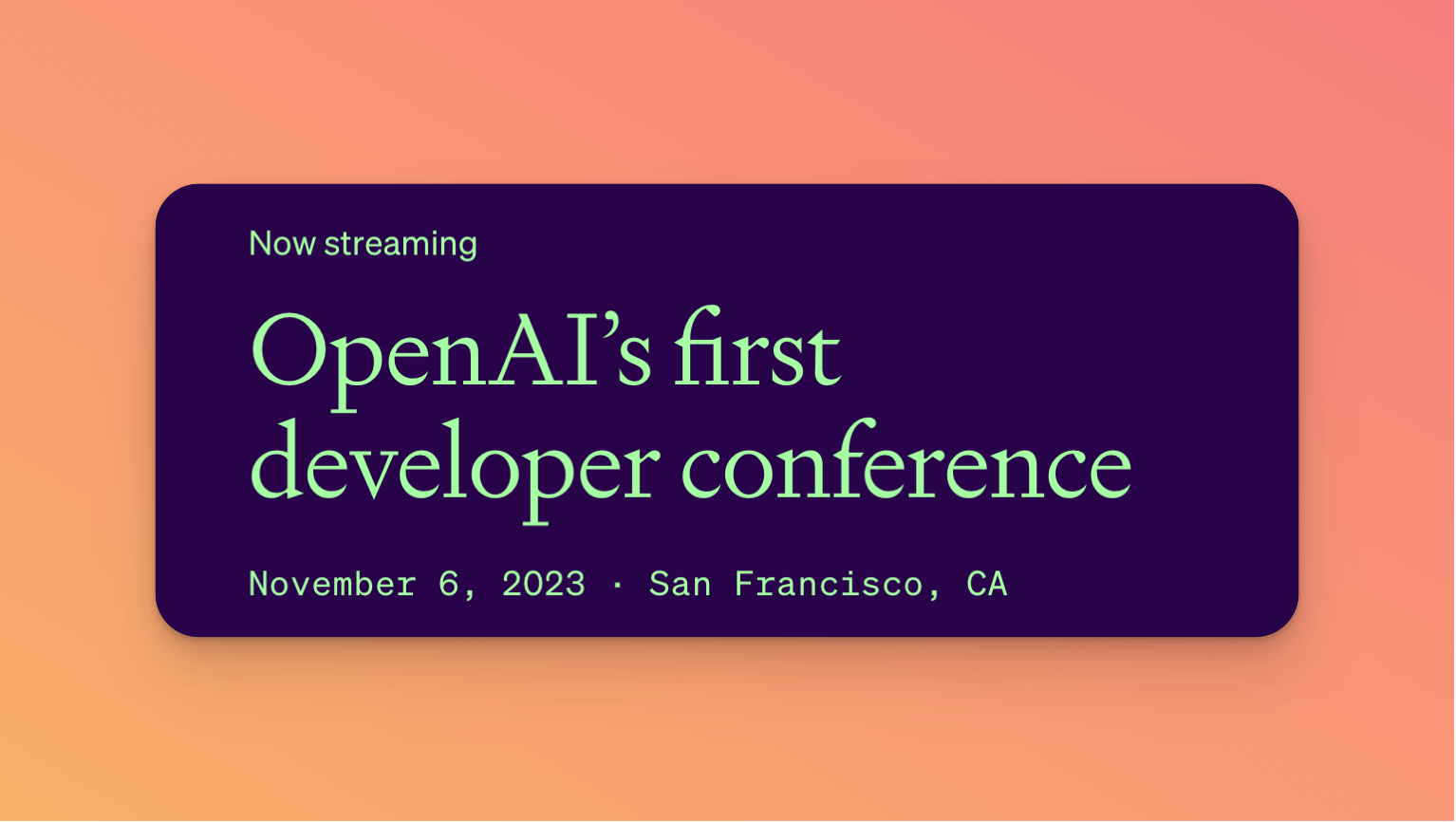 Cover Image for OpenAI Dev Day Updates